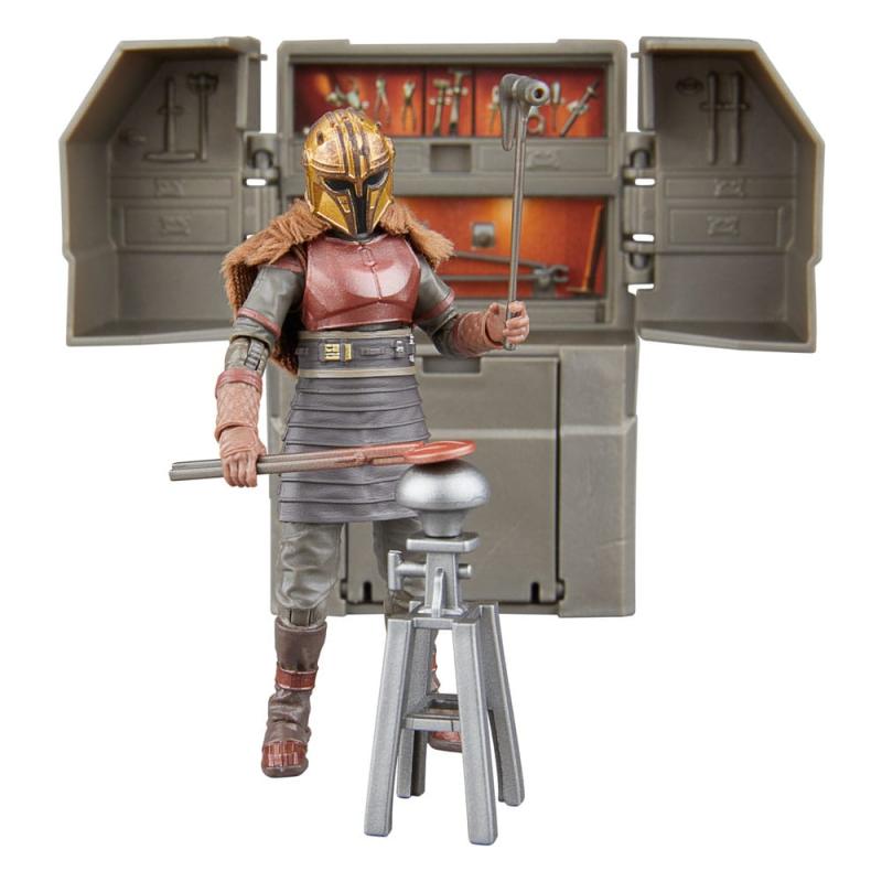 Star Wars The Mandalorian Vintage Collection The Armorer's Forge with The Armorer (Lakeside Covert W 10