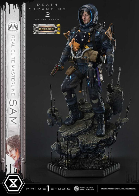 Death Stranding 2: On the Beach Real Elite Masterline Series Statue 1/3 Sam Deluxe Version 83 cm 11