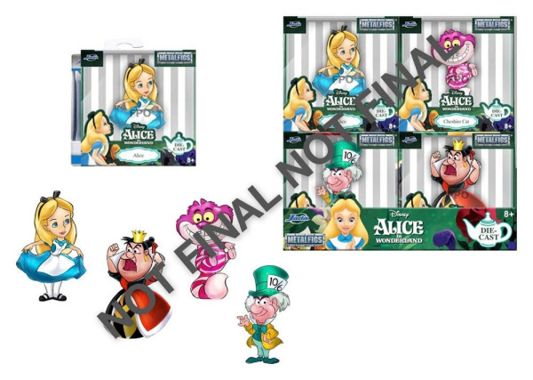 Alice in Wonderland Mini Figures 6 cm Wave 1 Display (12)