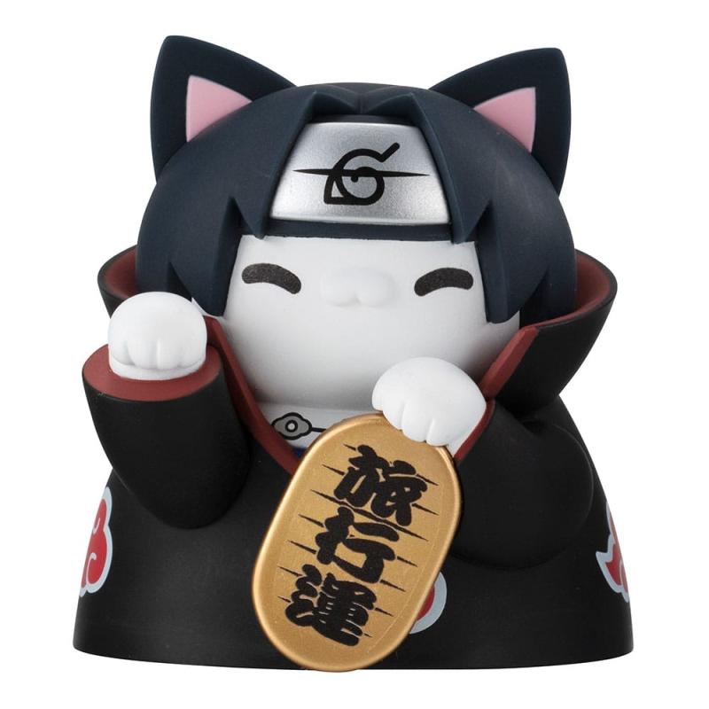 Naruto-Nyaruto! Mega Cat Project Nyaruto! Trading Figures Beckoning cat fortune one more time 7 cm A