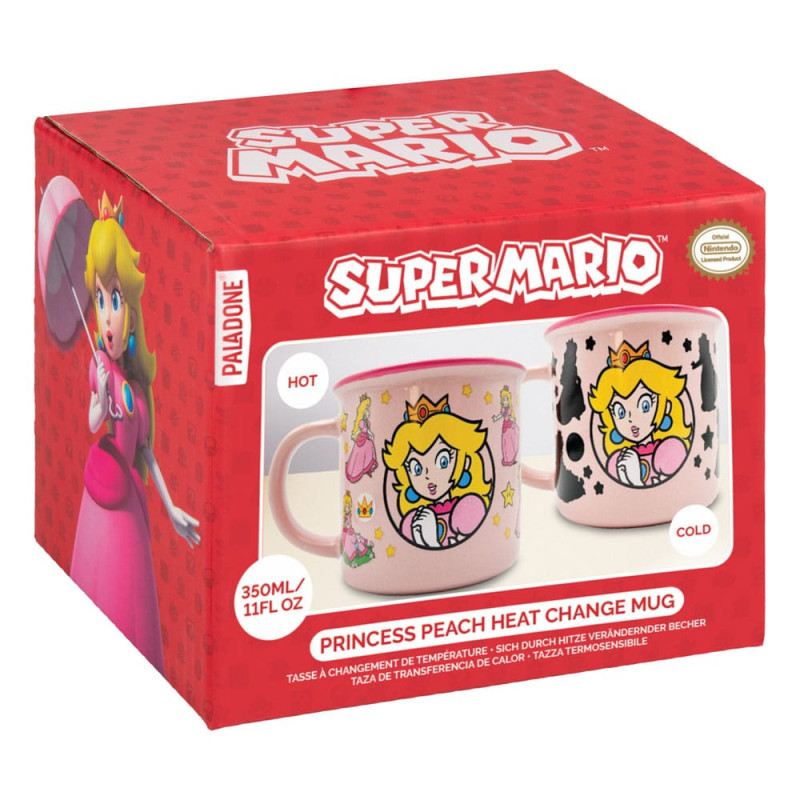 Super Mario Heat Change Mug Princess Peach 2