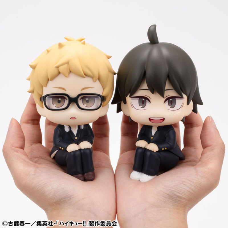 Haikyuu!! Look Up PVC Statue Kei Tsukishima & Tadashi Yamaguchi 11 cm (with gift) 1