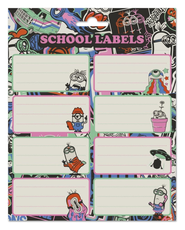 Minions Self-Adhesive Labels