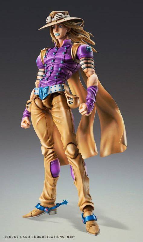 JoJo's Bizarre Adventure Part 7: Steel Ball Run Super Action Action Figure Chozokado Gyro Zeppeli Ve