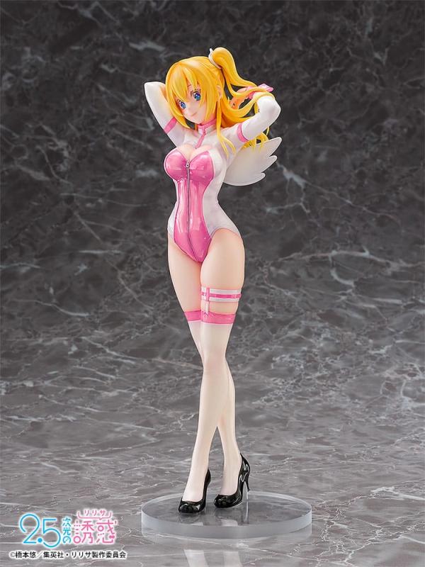 2.5 Dimensional Seduction PVC Statue 1/7 Liliel Angel School spin-off Training Suit/Ririsa 25 cm 2