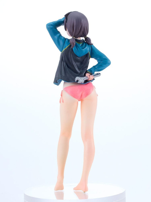 Original Character PLAMAX Plastic Model Kit MF-97 minimum factory Minori with Honda BF350 Grand Prix 7