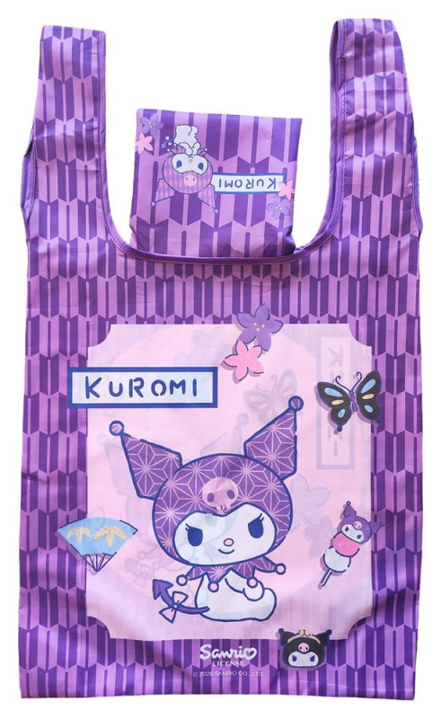 Sanrio Tote Bag Kuromi Japanese Foldable