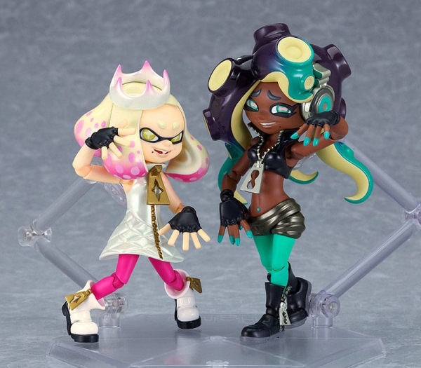 Splatoon 2 Figma Action Figures Off the Hook Pearl & Marina 9 - 10 cm 1