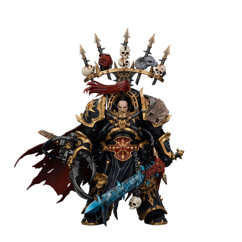 Warhammer 40,000 Action Figure Black Legion Abaddon the Despoiler with Drach'nyen and the Talo 16 c
