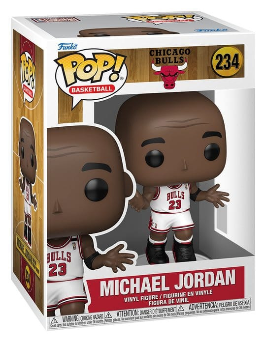 NBA POP! Sports Vinyl Figure Bulls- Michael Jordan (Shrug) 9 cm 1