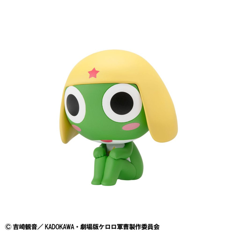 Sergeant Frog Look Up PVC Statue Keroro 11 cm 3