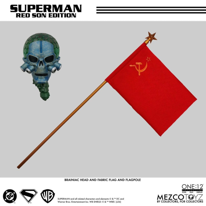 DC Comics One:12 Collective Action Figure 1/12 Superman: Red Son 17 cm 2