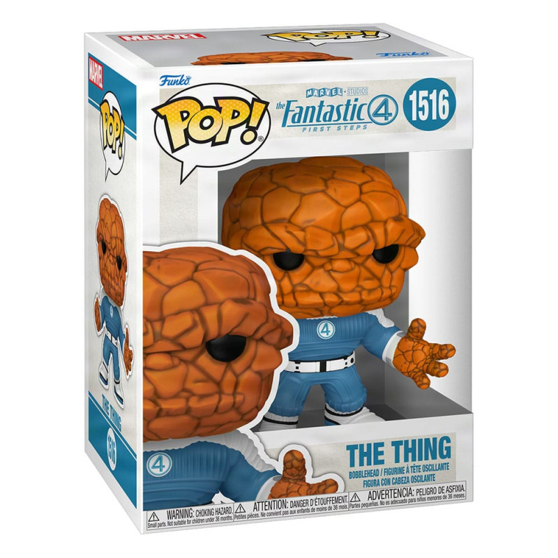 The Fantastic Four: First Steps POP! Marvel Vinyl Figure The Thing 9 cm 1