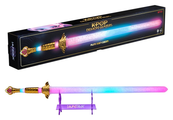 KPop Demon Hunters Rumi Sain-Geom Premium Electronic Sword 2