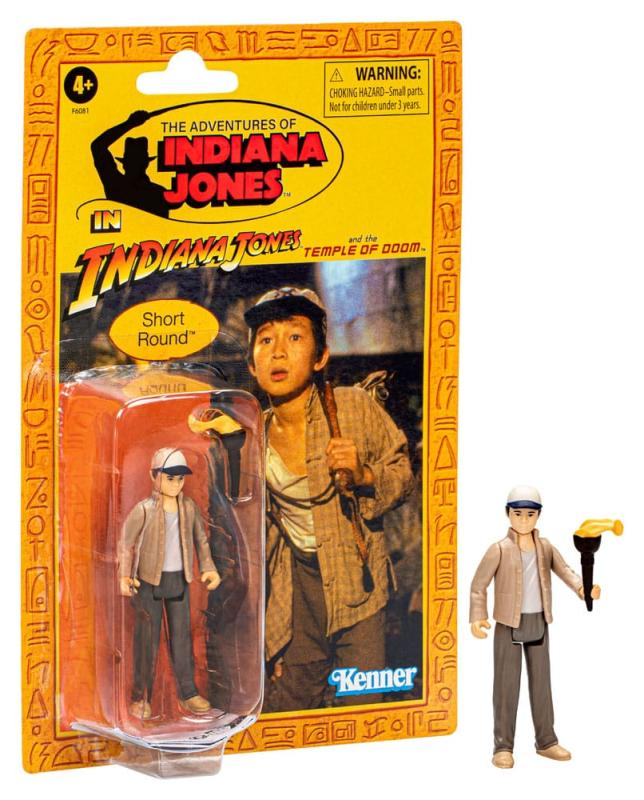 Indiana Jones Retro Collection Actionfigur Short Round (Temple of Doom) 10 cm
