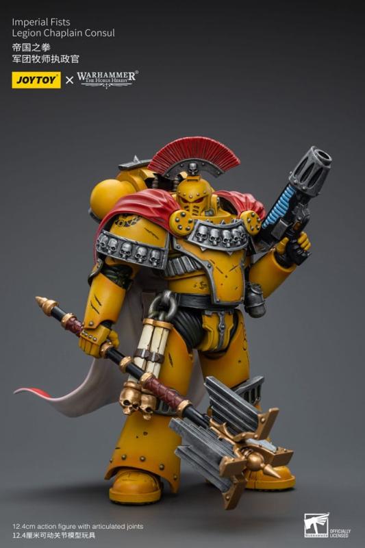 Warhammer The Horus Heresy Action Figure 1/18 Imperial Fists Legion Chaplain Consul 12 cm