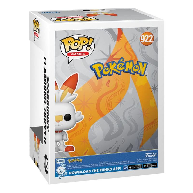 Pokemon POP! Games Vinyl Figure Scorbunny (EMEA) 9 cm 2