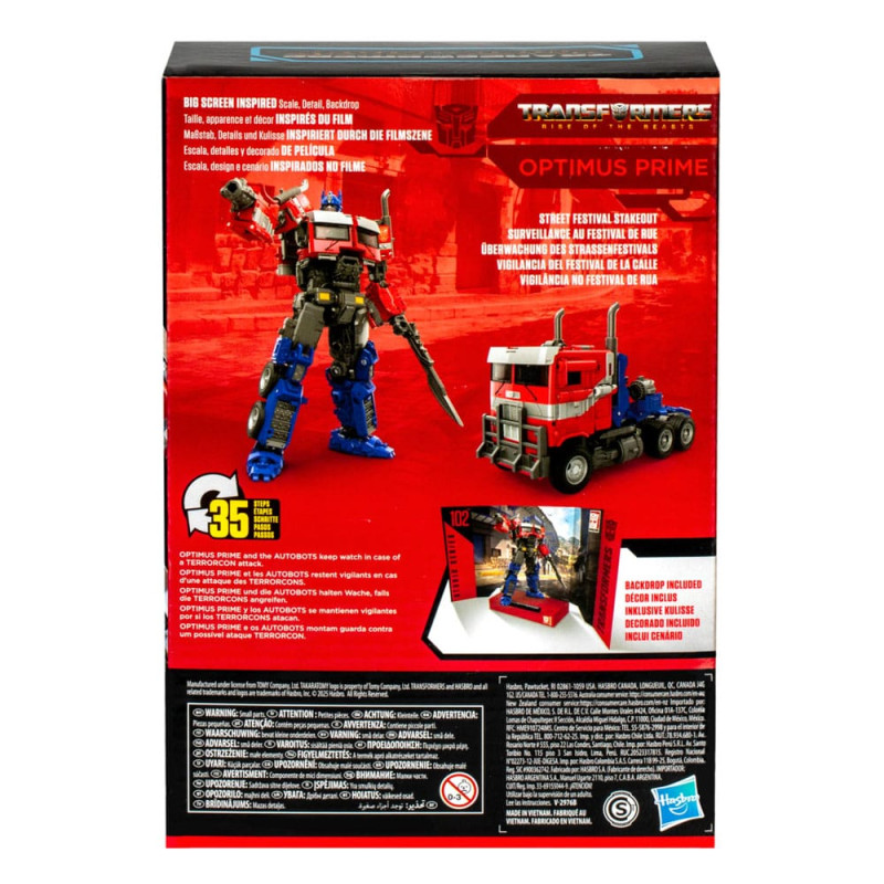 Transformers: Rise of the Beasts Generations Studio Series Voyager Class Action Figure Optimus Prime 1
