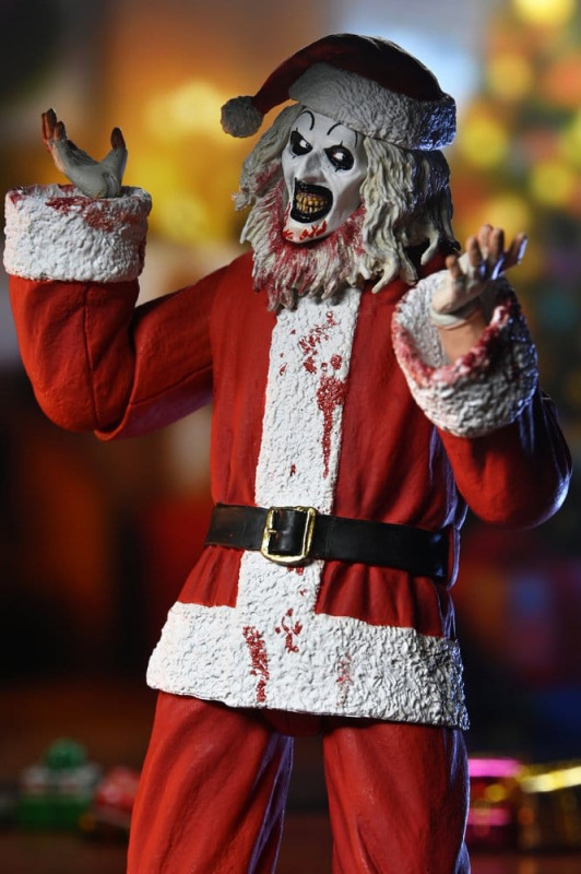 Terrifier 3 Action Figure Ultimate Santa Suit Art the Clown (Bloody Version) 18 cm 8