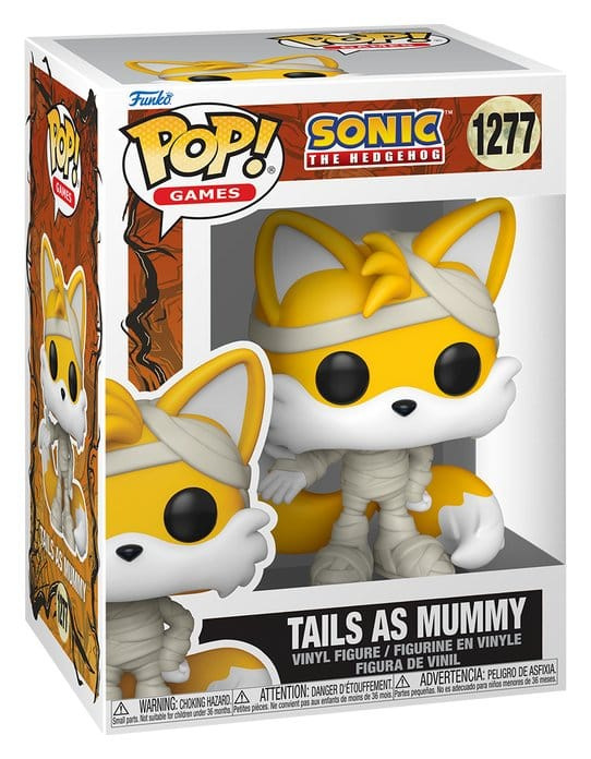 Sonic the Hedgehog POP! Games Vinyl Figure Mummy Tails 9 cm 1