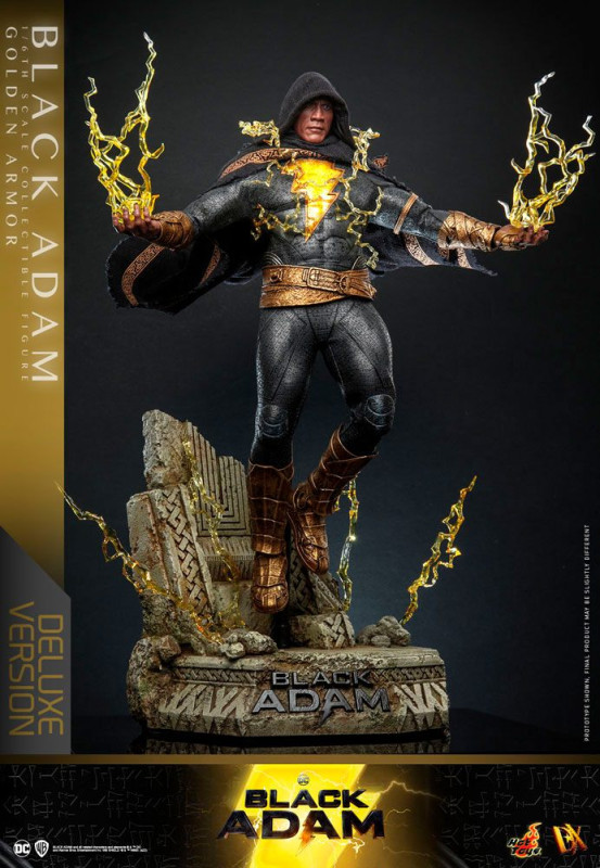 Black Adam DX Action Figure 1/6 Black Adam (Golden Armor) Deluxe Version 33 cm 3