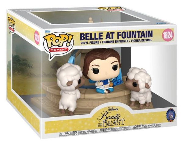Beauty and the Beast POP! Moment Vinyl Figures Belle at Fountain 15 cm 1