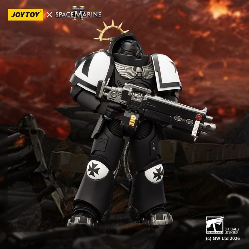 Warhammer 40,000 Action Figure Game Edition Black Templars Heavy Intercessor 13 cm 10