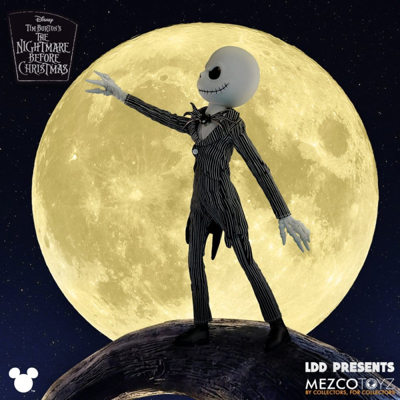 Nightmare Before Christmas LDD Presents Doll Jack Skellington 25 cm 5