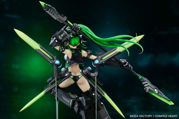 New Dimension Game Neptunia VII PVC Statue 1/7 Next Green 38 cm 7
