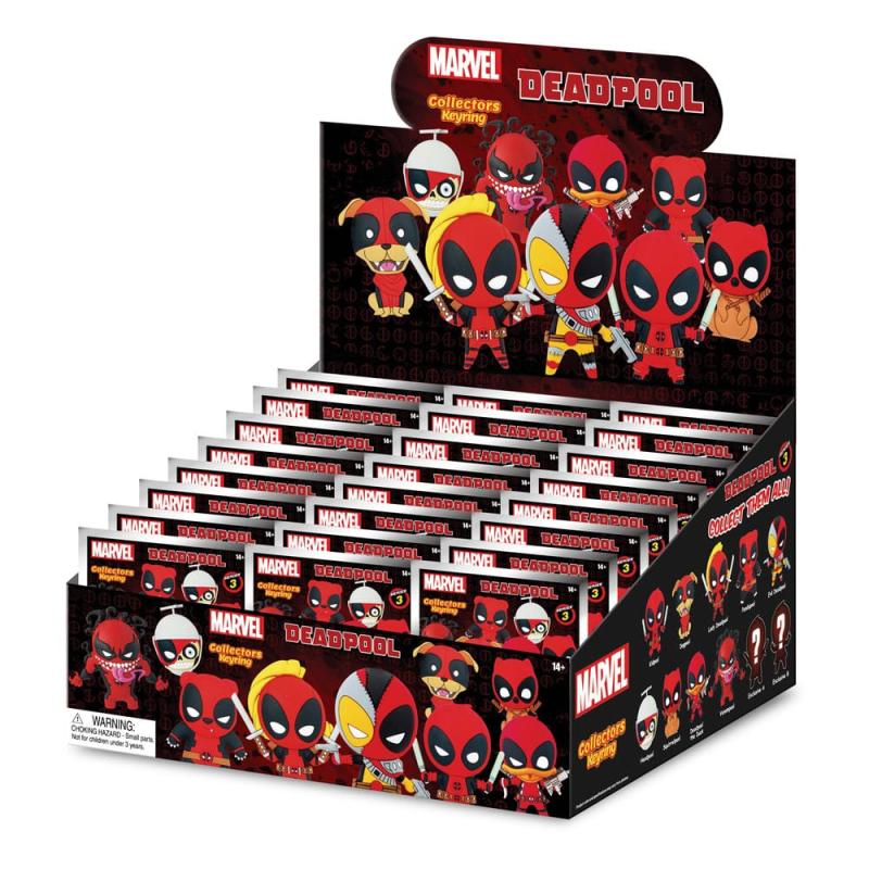 Marvel PVC Bag Clips Deadpool Serie 3 Display (24) 2