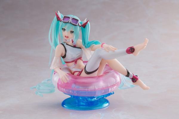 Hatsune Miku Wonderland PVC Statue Aqua Float Girls Figure Hatsune Miku Reissue 18 cm