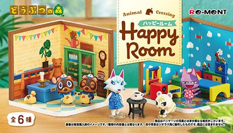 Animal Crossing Mini Figures Happy Room Blind Box Display (6) 1