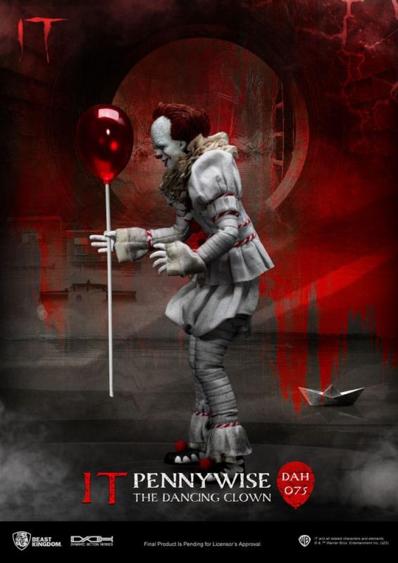 Stephen Kings It Dynamic 8ction Heroes Action Figure 1/9 Pennywise 21 cm