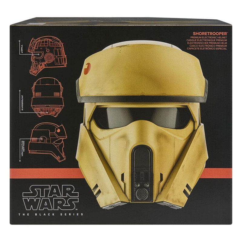 Star Wars: Andor Black Series Electronic Helmet Shoretrooper 4