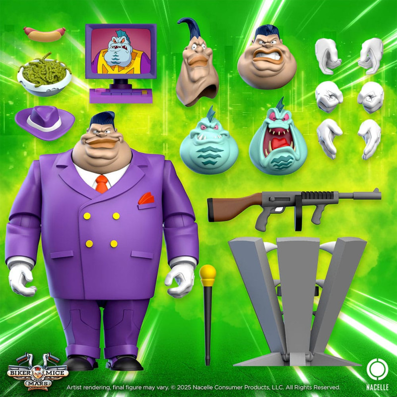 Biker Mice From Mars Action Figure Limburger 23 cm 1