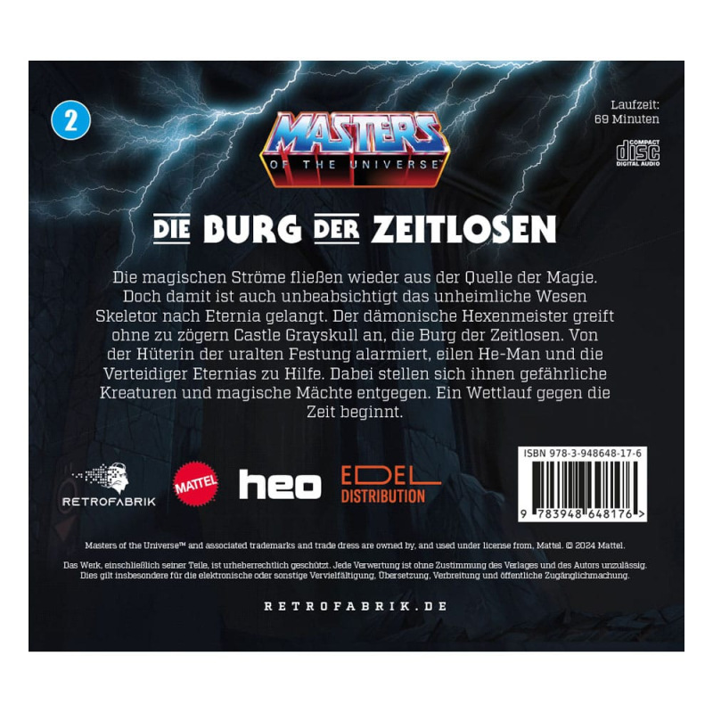 Masters of the Universe Radio Play CD Episode 2: Die Burg der Zeitlosen *German Version* 1