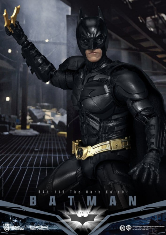 DC Comics Dynamic 8ction Heroes Action Figure Batman (The Dark Knight) 21 cm 6