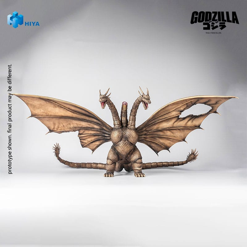 Godzilla vs. King Ghidorah (1991) Exquisite Basic Action Figure King Ghidorah Battle Damaged Version