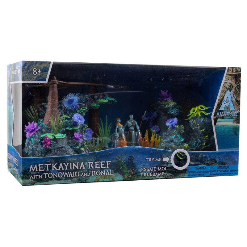 Avatar: The Way of Water Action Figures Metkayina Reef with Tonowari and Ronal 11
