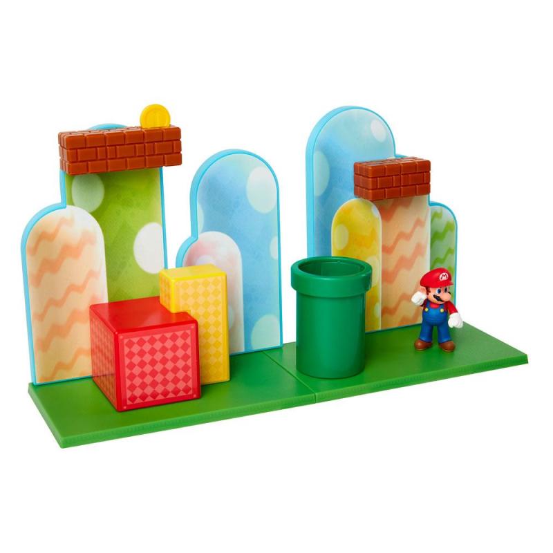 World of Nintendo Super Mario Playset Acorn Plains