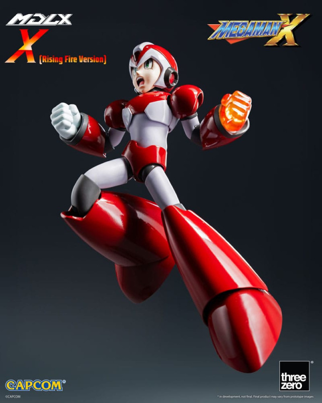 Mega Man MDLX Action Figure Rockman X / Mega Man X (Rising Fire Version) 12 cm 9
