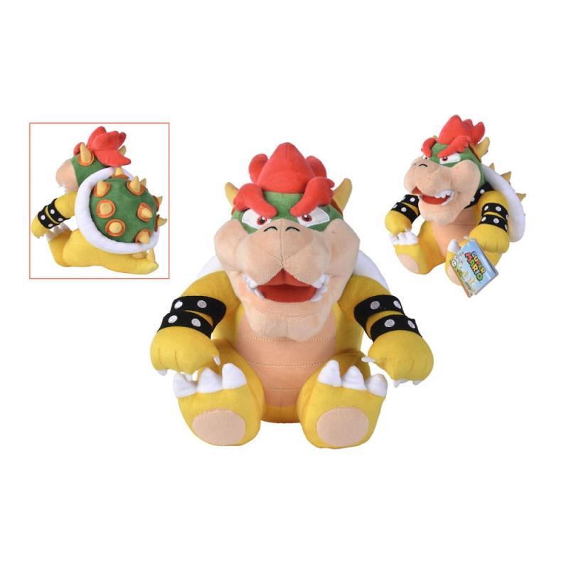 Super Mario Plush Figure Bowser 27 cm