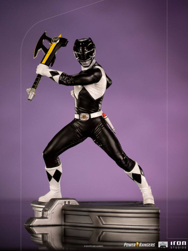 Power Rangers BDS Art Scale Statue 1/10 Black Ranger 17 cm 10