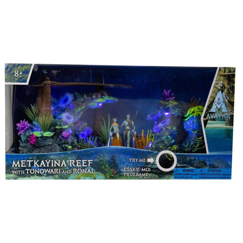 Avatar: The Way of Water Action Figures Metkayina Reef with Tonowari and Ronal 10