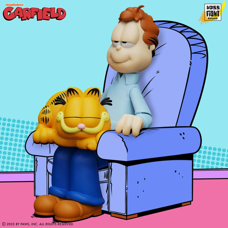 Garfield Action Figure Jon Arbuckle Deluxe Edition 19 cm 1