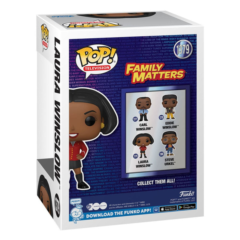 Family Matters POP! TV Vinyl Figure Laura 9 cm 2