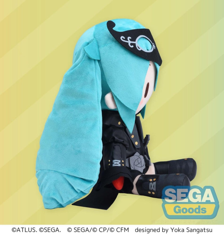 Hatsune Miku: Colorful Stage! Fuwa Petit L Plush Figure Hatsune Miku Persona 5 Royal 30 cm 3