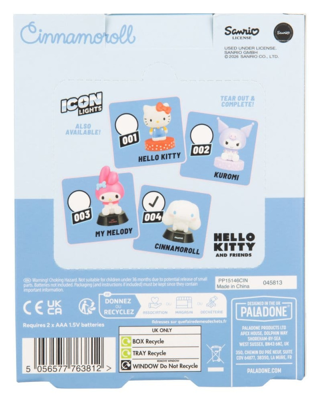 Sanrio Icon Light Cinnamoroll 9 cm 2