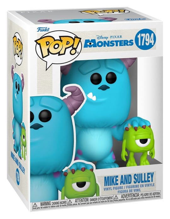 Monsters Inc POP! Vinyl Figure Mike w/Sully 9 cm 1