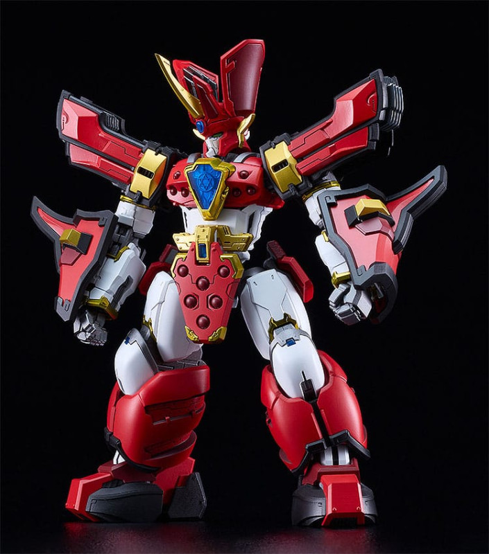 Mado King Granzort Moderoid Plastic Model Kit King´s Style Granzort Gold Edition 18 cm 4